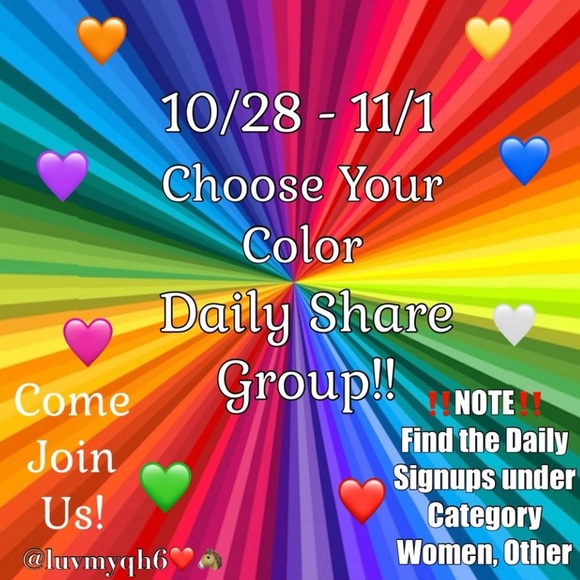 ⭐️ Color Daily Weekday Share Group ⭐️ - Picture 7 of 12